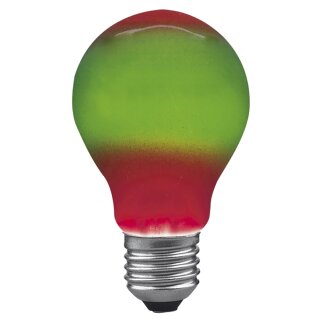 Paulmann Glühbirne 25W E27 Multicolor Rot Grün gestreift