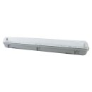 Feuchtraum Wannenleuchte 65cm Grau IP65 1 x 18W G13/T8...