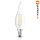 6 x Osram LED Retrofit Filament Windstoß Kerze 2W fast 25W E14 klar Classic BA 25