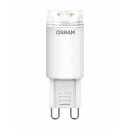 Osram LED Leuchtmittel 2,5W = 20W G9 klar warmweiß 2700K LED Star Pin20 G9 240°