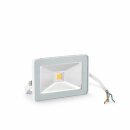 Design LED Fluter 10W warmweiß 3000K IP65 120° Besonderheit: direkt an 230V & ultra flach