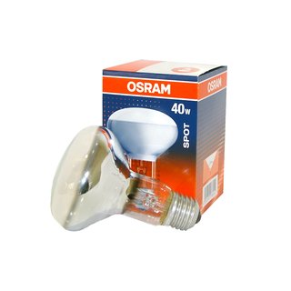 Osram Reflektor Glühbirne Spot R80 40W E27 Glühlampe 40 Watt Concentra warmweiß dimmbar