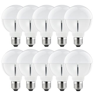 10 x Paulmann LED Premium Globe G80 12W = 60W E27 opal warmweiß 2700K DIMMBAR