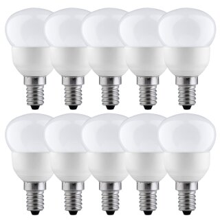 10 x Paulmann LED Tropfen 3,6W E14 opal matt warmweiß 2700K