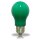 LED Leuchtmittel Birnenform 3W = 25W E27 GRÜN Innen- & Außenbereich Party