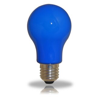LED Leuchtmittel Birnenform 3W = 25W E27 BLAU Innen- & Außenbereich Party