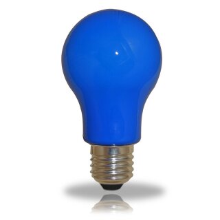 LED Leuchtmittel Birnenform 3W = 25W E27 BLAU Innen- & Außenbereich Party