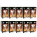 10 x Paulmann Reflektor Glühbirne R50 25W Glühlampe E14...