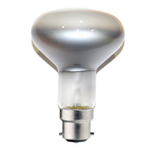 1 x Reflektor Glühbirne R80 60W Glühlampe B22d Glühbirnen 60 Watt Bajonett