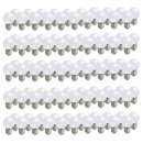 100 x LED Tropfen 0,7W E27 matt warmweiß 2700K...