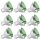10 x Paulmann Halogen Reflektor True Colour KLS 35W GU5,3 12V 51mm GRÜN