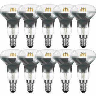 10 x LED Filament Reflektor R50 4W = 40W E14 Glühfaden...