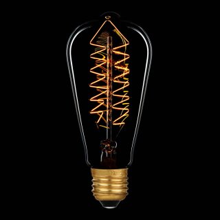 Glühbirne Rustika Edison 40W E27 Tannenbaum 23...