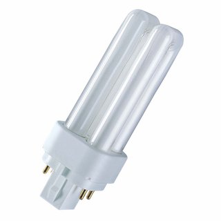 10 x Osram Dulux D/E 18W 865 G24q-2 Lumilux Cool Daylight 4P 18 Watt Energiesparlampe Kompaktleuchtstofflampe