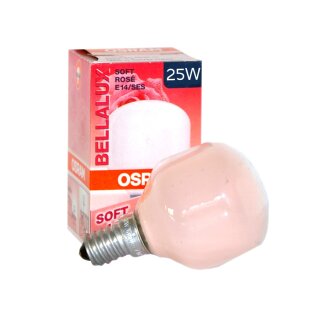 Osram Tropfen Soft Rosé 25W E14 Matt Glühbirne Glühlampe 25 Watt