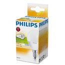 Philips Softone Energiesparlampe Tropfen 5W E14 827 warmweiß 2700K