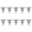 10 x Eco Halogen Reflektor 30W = 35W GU10 230V warmweiß...