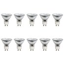 10 x Eco Halogen Reflektor 30W = 35W GU10 230V warmweiß dimmbar 38°