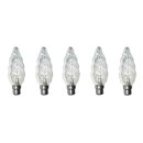 5 x Osram Riesen Kerze Glühbirne 40W B22 Klar...