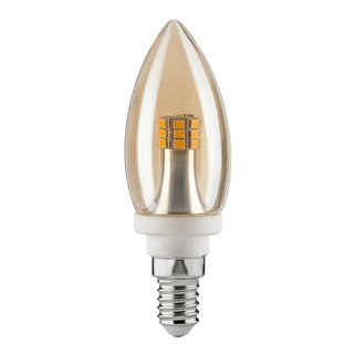 Paulmann LED Leuchtmittel Kerze 4W E14 360lm Gold warmweiß 2700K