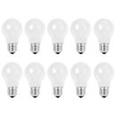 10 x Leuci Glühbirne 15W E27 MATT Glühlampe 15 Watt Glühbirnen warmweiß dimmbar