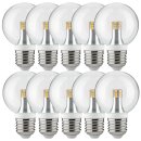 10 x Paulmann LED Globe G60 4W fast 40W E27 Klar warmweiß...