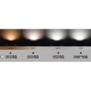 6 x LED Downlight Einbauleuchte 13W = 75W Farbtemperatur einstellbar IP65 DIMMBAR