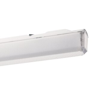 Prismenwannenleuchte 1 x 36W EVG IP50 PMMA