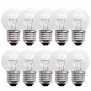 10 x Glühbirne Tropfen 7W E27 klar Glühlampe 7 Watt Glühbirnen Glühlampen