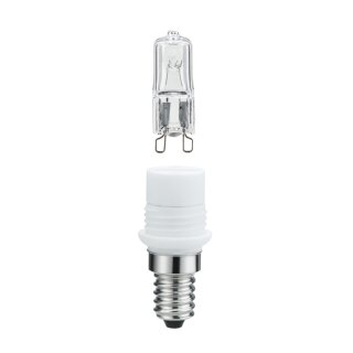 Paulmann Halogen Sockelset Röhre 33W = 40W E14 klar 230V...