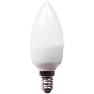 LED Leuchtmittel Kerze 5,5W = 40W E14 matt 470lm warmweiß 2700K DIMMBAR