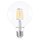 LED Filament Globe G95 6W fast 60W E27 klar 600lm warmweiß 2700K