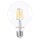 LED Filament Globe G95 6W fast 60W E27 klar 600lm warmweiß 2700K