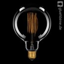 Rustika Globe Glühbirne EDISON G95 40W E27 Vielfachwendel...