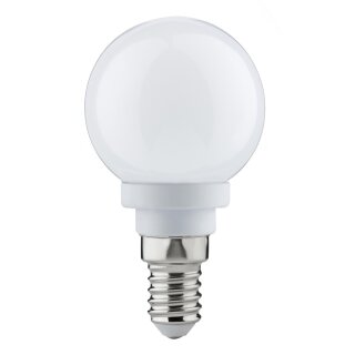 Paulmann LED Tropfen 2,5W E14 Opal Kugel Warmweiß 2700K