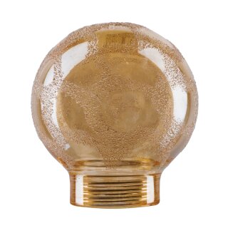 Paulmann Deco Glas Tropfen Krokoeis gold für E14 / E27 bis 75W