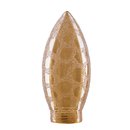 Paulmann Deco Glas Kerze Krokoeis gold für E14 / E27 bis 42W