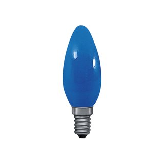 blau 10 x Paulmann Glühbirne Kerze 25W E14 Glühlampe 25 Watt dimmbar 
