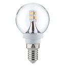 Paulmann LED Tropfen 2,5W fast 25W E14 Klar Kugel...