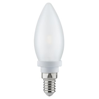 Paulmann LED Leuchtmittel Kerze 2,5W fast 25W E14 Satin satiniert 200lm warmweiß 2700K