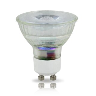 LED Premium Glas Reflektor GU10 5W = 50W 350lm warmweiß 2700K 38° DIMMBAR