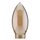 Paulmann Deco Glas Kerze Gold gelüstert  für E14 / E27 bis 42W