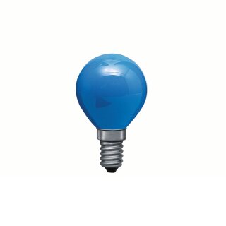 Paulmann Glühbirne Tropfen 25W E14 BLAU Glühlampe Kugel