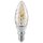 Paulmann LED Leuchtmittel Kerze 2,5W E14 Krokoeis Gold extra warmweiß 2600K