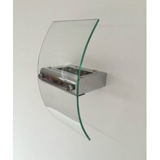 Design Glas Wandleuchte Up & Down 100W Halogen R7s Tween Light Borimo PX001