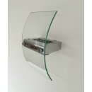 Design Glas Wandleuchte Up & Down 100W Halogen R7s...