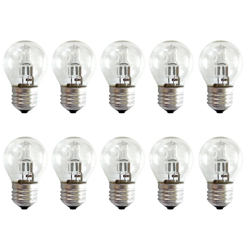 10x Halogen Leuchtmittel E27 Bulb 28 wie 42 Watt ECO Glühbirne E27 