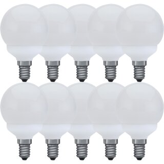 10 x Paulmann ESL Energiesparlampe Mini Globe G60 11W E14...
