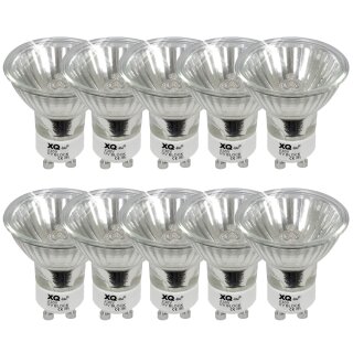 10 x Eco Halogen Reflektor 18W = 20W GU10 PAR16 warmweiß 2700K dimmbar 38°