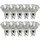 10 x Eco Halogen Reflektor 18W = 20W GU10 PAR16 warmweiß...